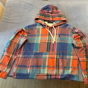 Ralph Lauren Vibrant Plaid Hoodie